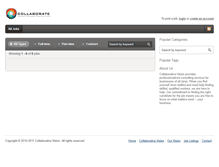 Tablet Screenshot of jobs.collaborative-vision.com